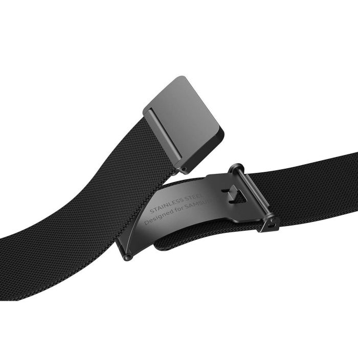 Ремінець Samsung Milanese Band для Samsung Galaxy (20mm, S/M) / Watch 4 / Watch 5 / Watch 6 Black (GP-TYR860SAABU)