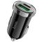 Автомобільний зарядний пристрій Hoco Z44 Leading (1USB 3A QC3.0  + PD 1Type-C 20W) Black (S25727)