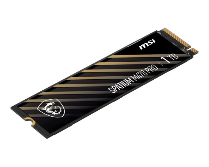 Накопичувач SSD 1TB MSI Spatium M470 Pro M.2 2280 PCIe 4.0 x4 NVMe 3D NAND TLC (S78-440L0J0-P83)