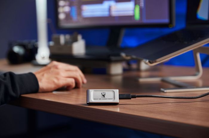 Накопичувач зовнішній SSD Portable 500GB Kingston XS2000 BoC Silver (SXS2000/500GA)