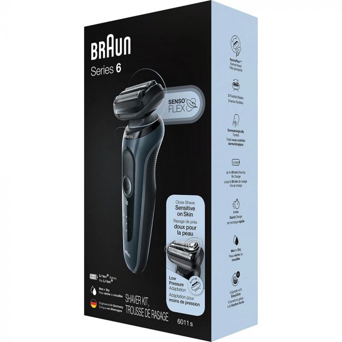 Електробритва Braun Series 6 61-N1000s Black/Black