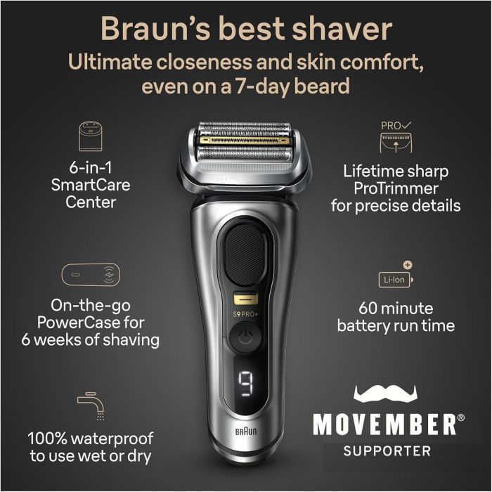 Електробритва Braun Series 9 Pro+ 9577cc Wet&Dry