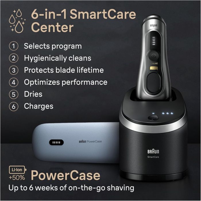 Електробритва Braun Series 9 Pro+ 9577cc Wet&Dry