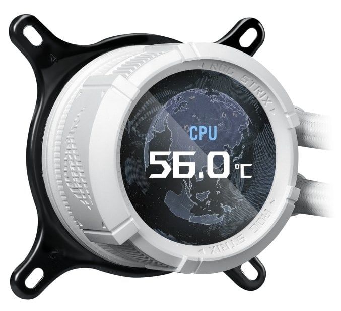 Система водяного охолодження Asus ROG Strix LC III 360 ARGB LCD White (90RC00W2-M0UAY0)