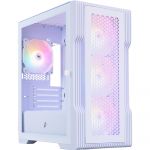 Корпус 1stPlayer T3-WH-4F1-W White без БЖ