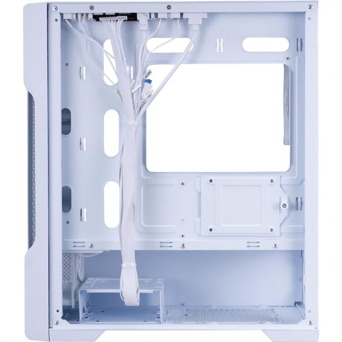 Корпус 1stPlayer T3-WH-4F1-W White без БЖ