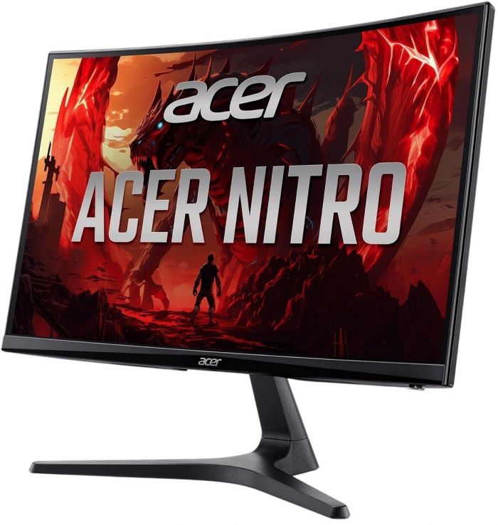 Монітор Acer 23.6" ED240QP0bi (UM.UE0EE.004) VA Black 144Hz Curved