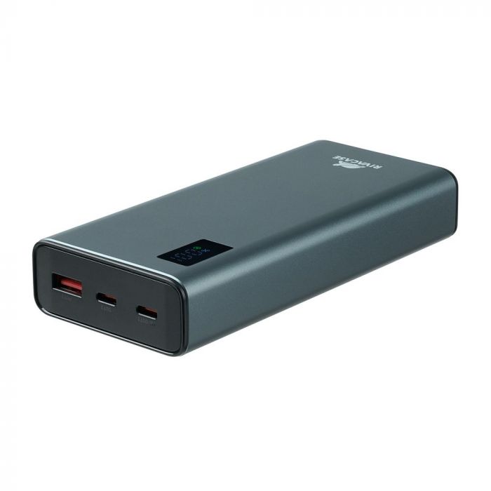 Універсальна мобільна батарея Rivacase Rivapower 20000 mAh Grey (VA1022)