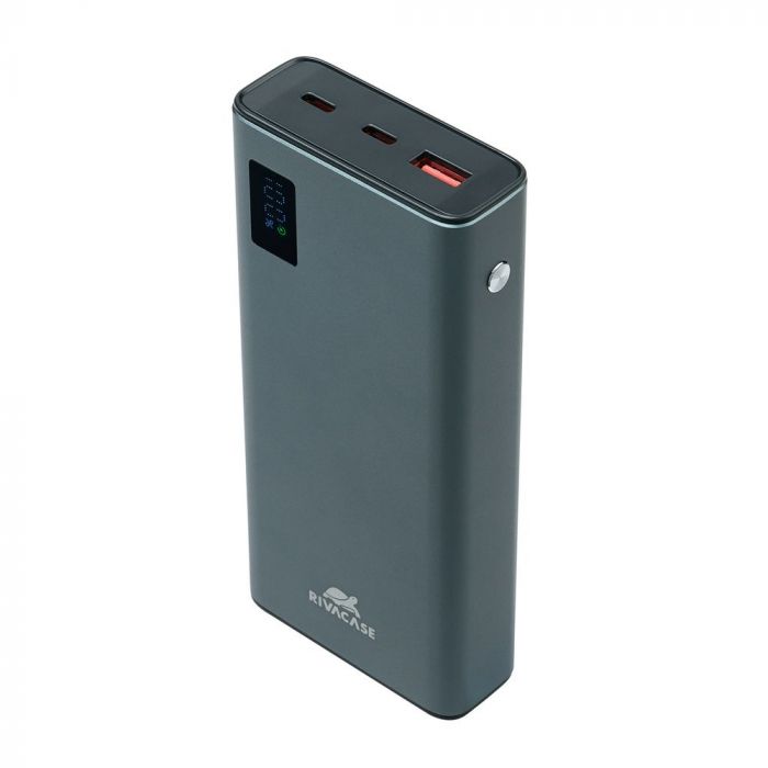 Універсальна мобільна батарея Rivacase Rivapower 20000 mAh Grey (VA1022)