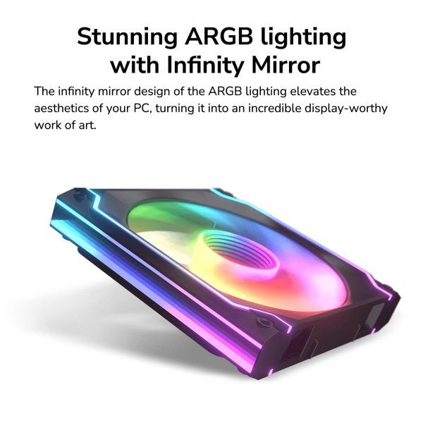 Вентилятор Cougar SC140 ARGB White