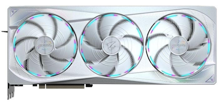 Відеокарта GF RTX 5080 16GB GDDR7 Aorus Master Ice Gigabyte (GV-N5080AORUSM ICE-16GD)