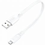 Кабель Foneng X107 USB - micro USB (M/M), 2.1 A, 0.25 м, White (X107-CA-MU)