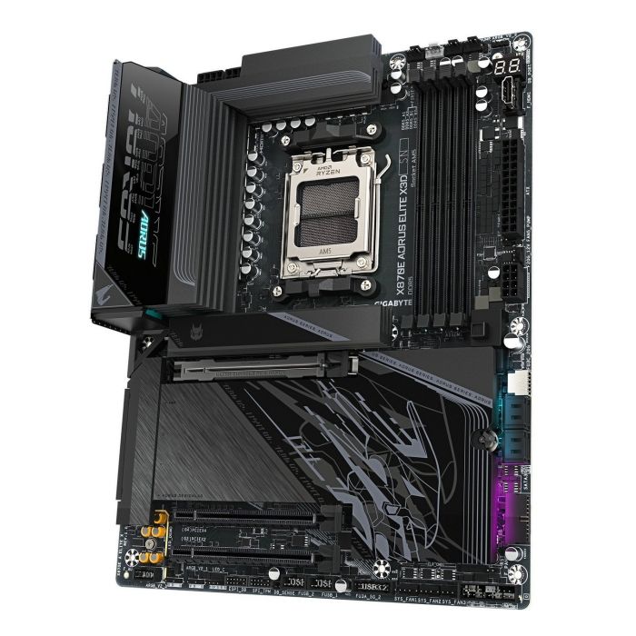 Материнська плата Gigabyte X870E Aorus Elite X3D Socket AM5
