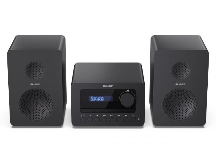 Мікросистема Sharp Micro Sound System Black (XL-B514(BK))