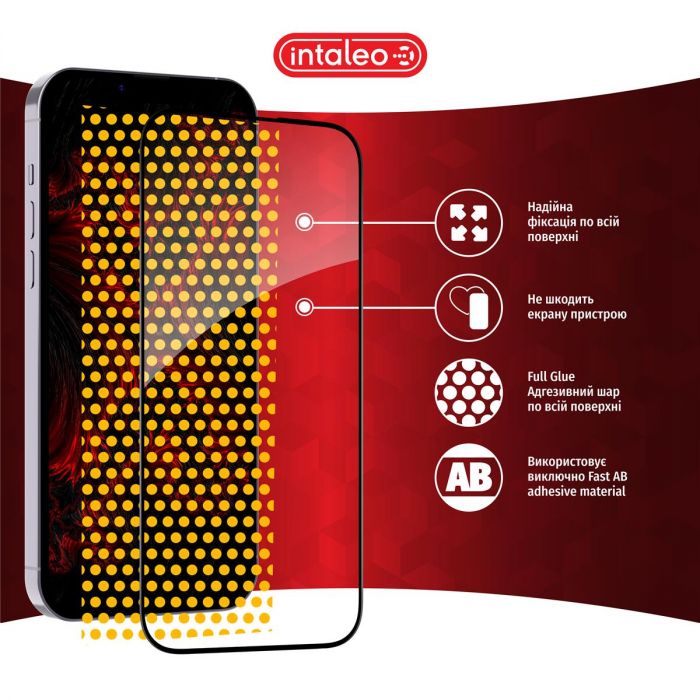 Захисне скло Intaleo Full Glue для Xiaomi Redmi Note 14 4G (1283126599453)