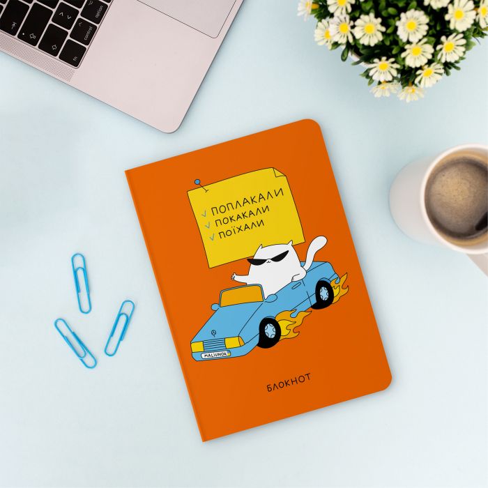 Блокнот Orner Діловий кіт (maliu-0228)