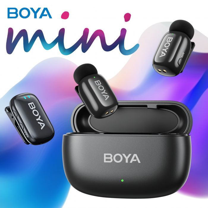 Мікрофон BOYA mini-18 TRS for camera Black