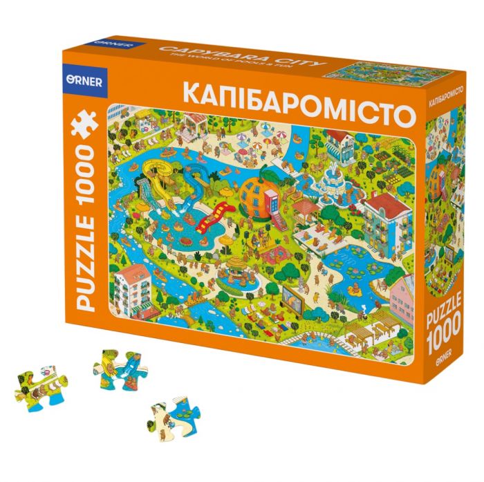 Пазл Orner Капібаромісто 1000 елементів