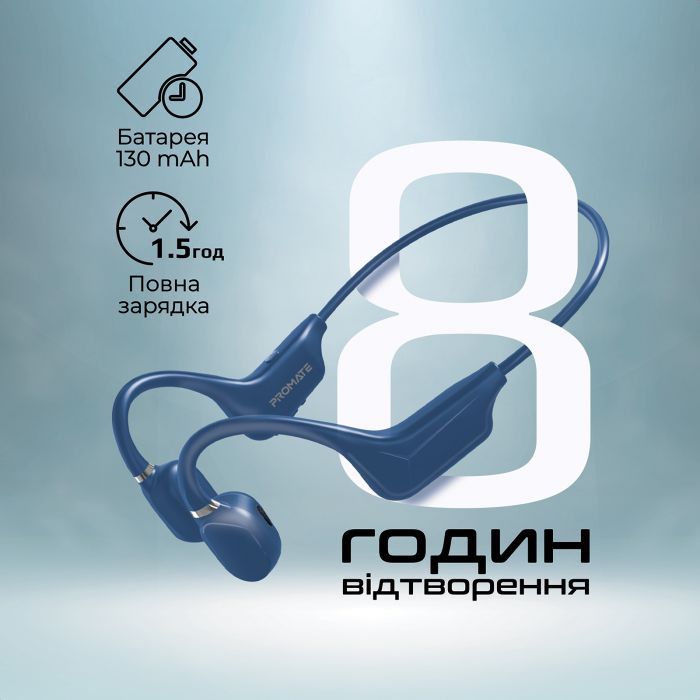 Bluetooth-гарнітура Promate Ripple Blue