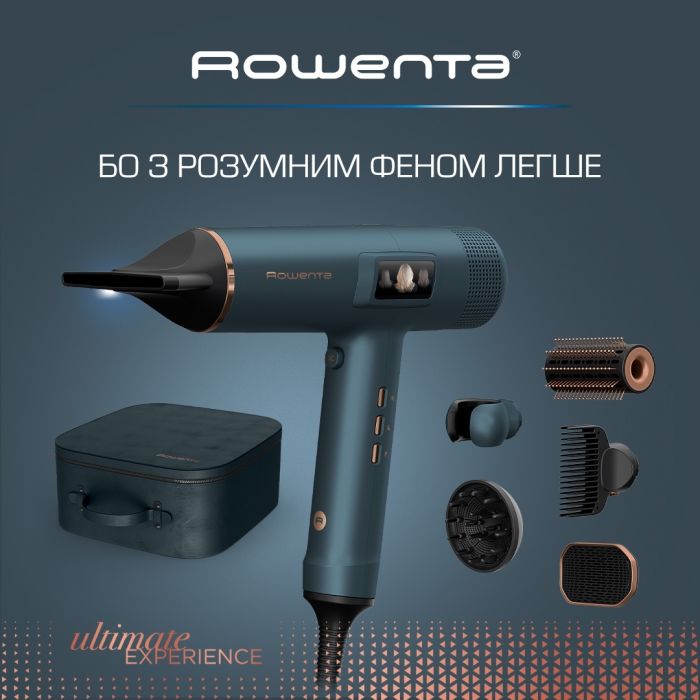 Фен Rowenta Maesteria HY9430E0 з розумною технологією FOR YOU серії Ultimate Experience