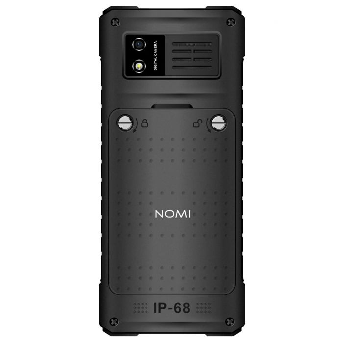 Мобiльний телефон Nomi i2420 Black-Grey