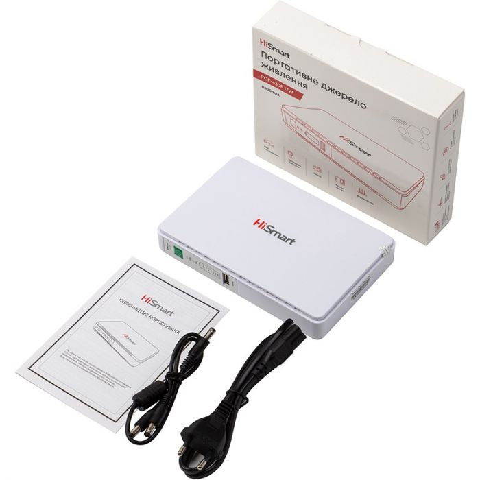 Джерело безперебійного живлення для роутера HiSmart POE-430P 17W