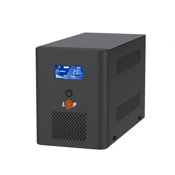 Джерело безперебійного живлення LogicPower LPE-B-PSW-800VA+ (500Вт) 10A з правильною синусоїдою 12V