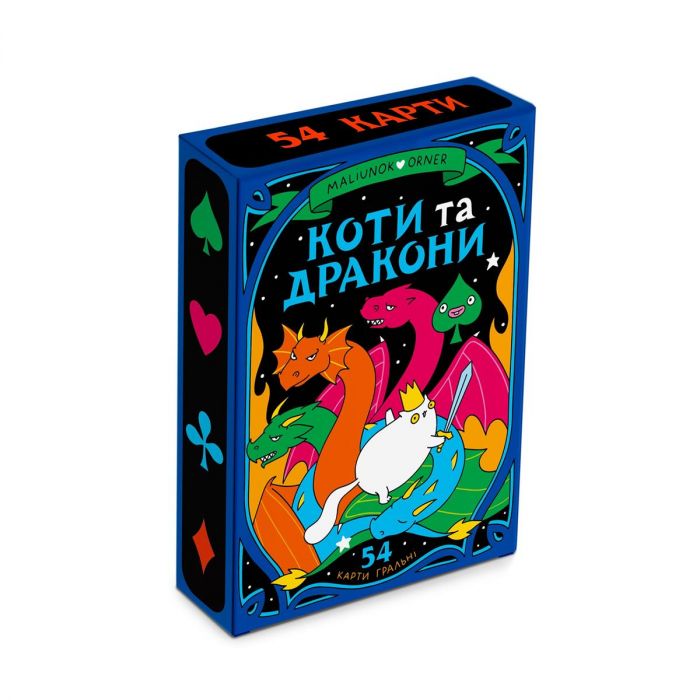 Гральні карти Orner Коти та Дракони (orner-2870)