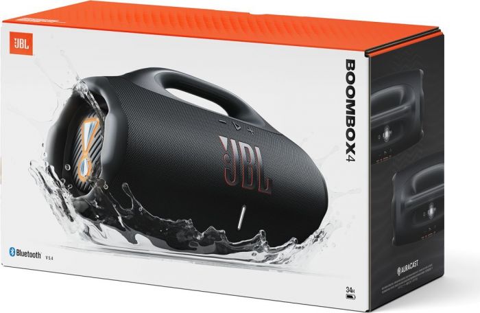 Акустична система JBL Boombox 4 Black (JBLBOOMBOX4BLKEP)