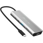 USB-хаб J5create USB-C 5-в-1 Grey (JCD401-N)
