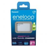 Зарядний пристрій Panasonic Eneloop ready USB in/out з функцією Power Bank + AA 2000 mAh