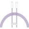 Кабель Baseus Dynamic USB Type-C - Lightning (M/M), 20W, 2 м Purple (CALD000105)