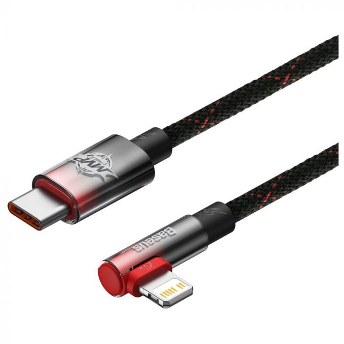 Кабель Baseus MVP 2 USB Type-C - Lightning (M/M), 20W, 1 м Black/Red (CAVP000220)