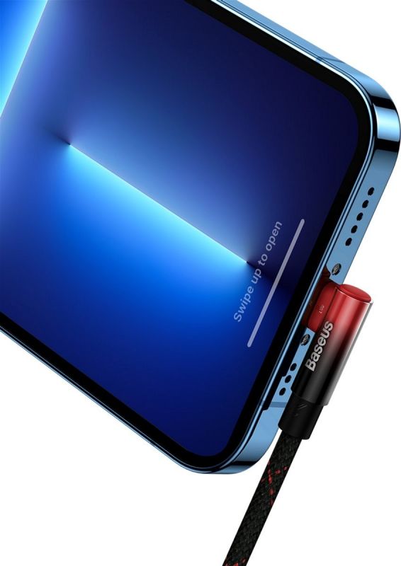 Кабель Baseus MVP 2 USB Type-C - Lightning (M/M), 20W, 2 м Black/Red (CAVP000320)