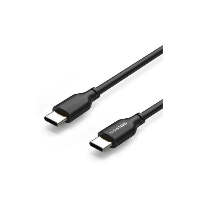 Кабель Cabletime USB Type-C - USB Type-C (M/M) PD 100W, 2 м, Black (CU02L)
