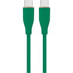 Кабель Cablexpert USB Type-C - USB Type-C (M/M), 3 A, 60 W, 1.5 м, Green (CC-USB2S-CMCM-1.5M-G)