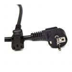 Кабель живлення PowerPlant CEE7/7-C13, 220V, 3x1.5, 2м (CC360321) 
