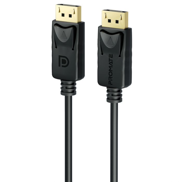 Кабель Promate DPLink-200 DisplayPort - DisplayPort V 1.4 (M/M), 2 м, Black