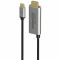 Кабель Promate HDMI-PD100 USB Type-C - HDMI V 2.0 (M/M), 1.8 м, Grey