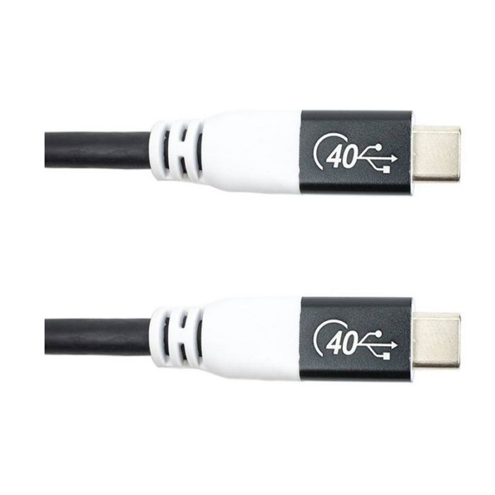 Кабель San Guan USB Type-C - USB Type-C (M/M) PD 100W, 40Gbps, 3 м Black (CA914135)