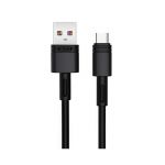 Кабель XO USB - USB Type-C (M/M), 5А, 1 м, Black (NB-Q166-AС.black)