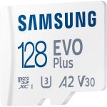 Карта пам`яті MicroSDXC  128GB UHS-I/U3 Class 10 Samsung Evo Plus R160MB/s + SD-адаптер (MB-MC128SA/EU)