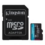 Карта пам`яті MicroSDXC 1TB UHS-I/U3 Class 10 Kingston Canvas Go! Plus R200/W160MB/s + SD-адаптер (SDCG4/1TB)