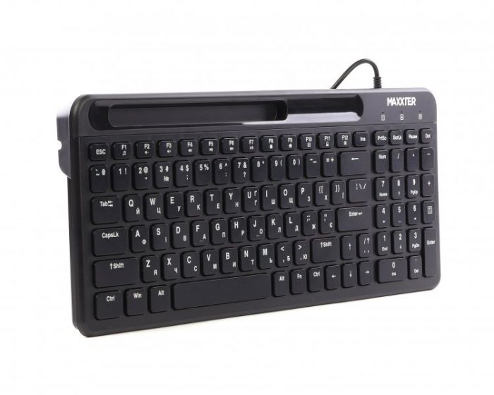 Клавiатура Maxxter KB-01B-UA Black