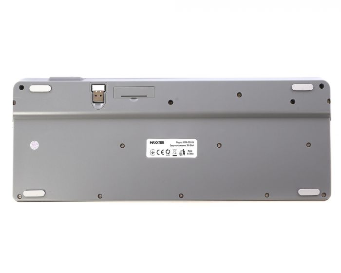 Клавiатура бездротова Maxxter KBW-02G-UA
