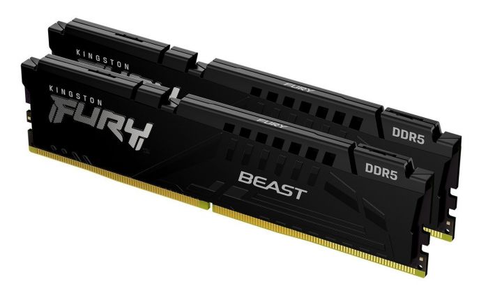 Модуль пам`яті DDR5  2x16GB/6000 Kingston Fury Beast Black (KF560C36BBE2K2-32)
