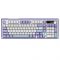 Клавіатура бездротова Ajazz AK980 Clear Sky Switch Purple (AK980-CS-PWB)
