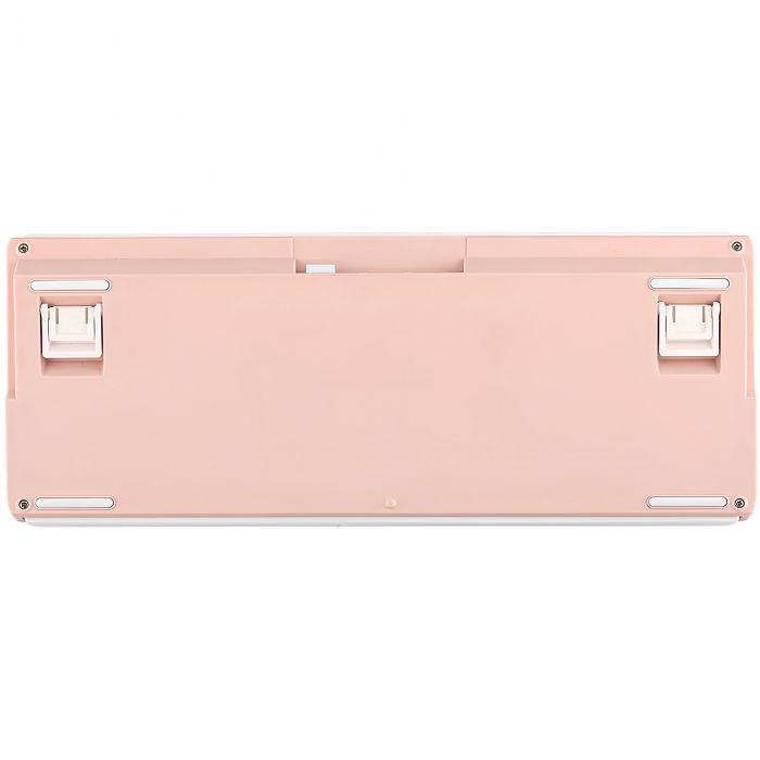 Клавіатура бездротова Epomaker Shadow-S TKL Wisteria Linear Switch Hot-Swap (2.4G/BT/USB) LCD Screen RGB UA Pink (SHS-P-WL)