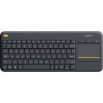 Клавіатура бездротова Logitech K400 Plus Black (920-007145)