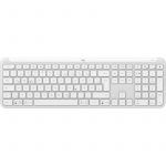 Клавiатура бездротова Logitech Signature Slim K950 US OffWhite USB (920-012466)